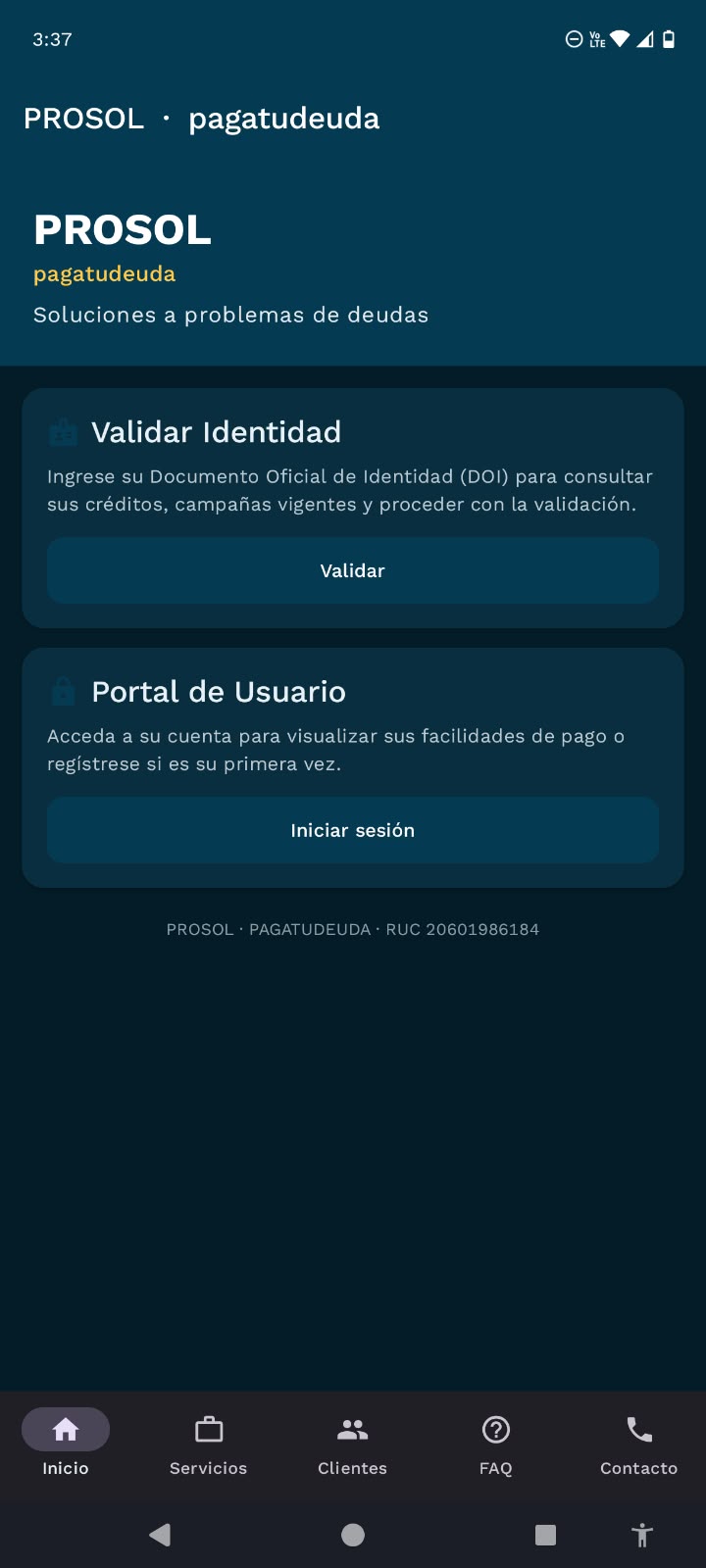 Original: Inicio